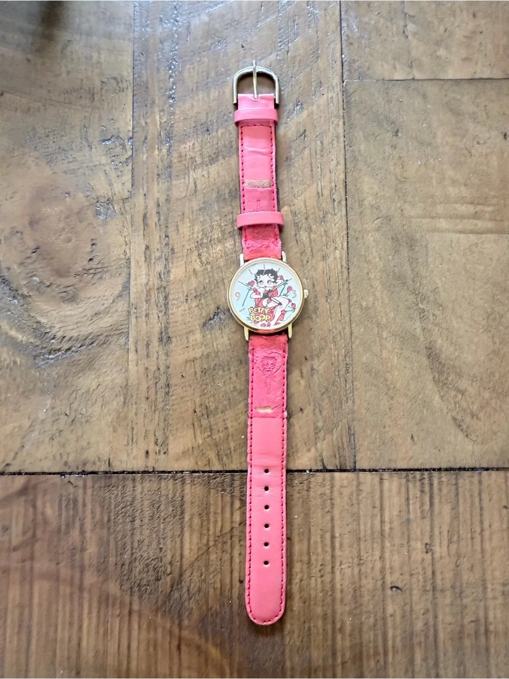 Vintage 1994 Betty Boop Moving Eyes Watch Working